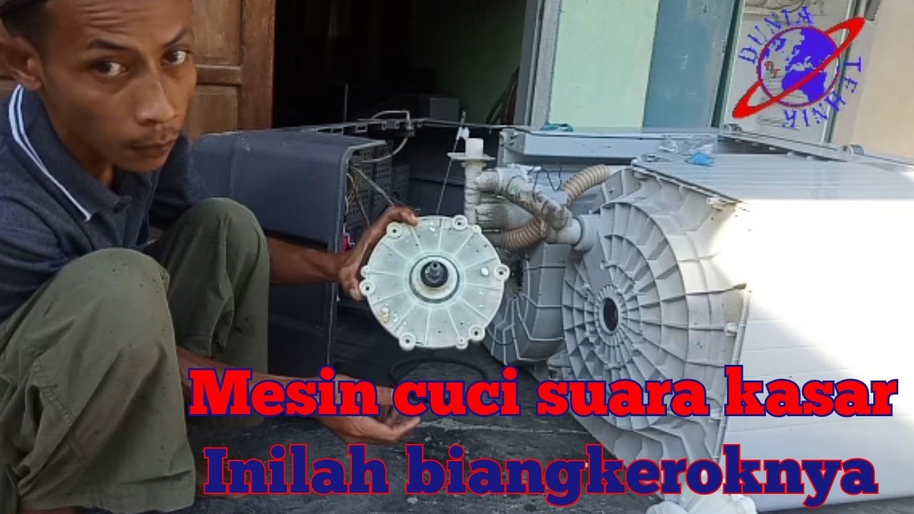 Cara pasang gearbox mesin cuci LG//dunia tehnik