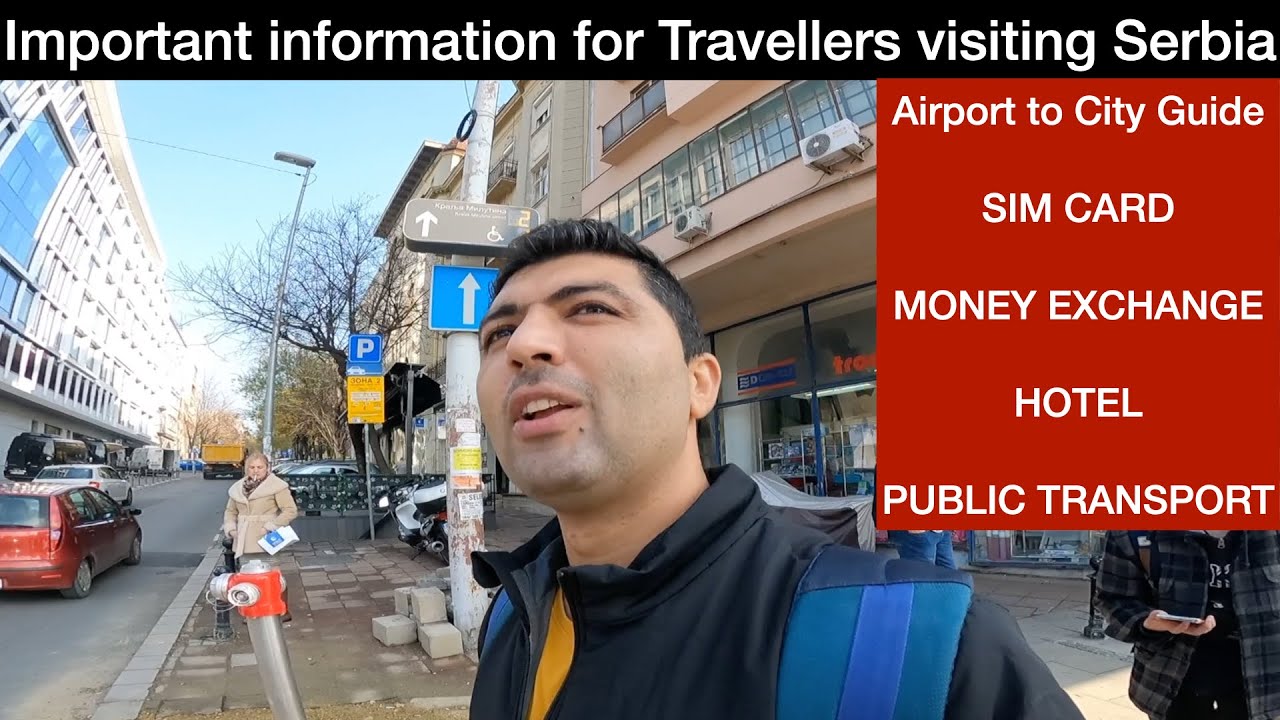 Serbia Sim | Money Exchange | Belgrade airport to Belgrade city | Public Transport