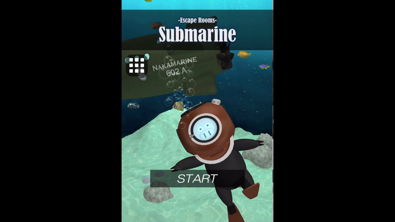 방탈출 - Escape Rooms(NAKAYUBI CORPORATION) : 잠수함(Submarine) 공략 full walkthrough