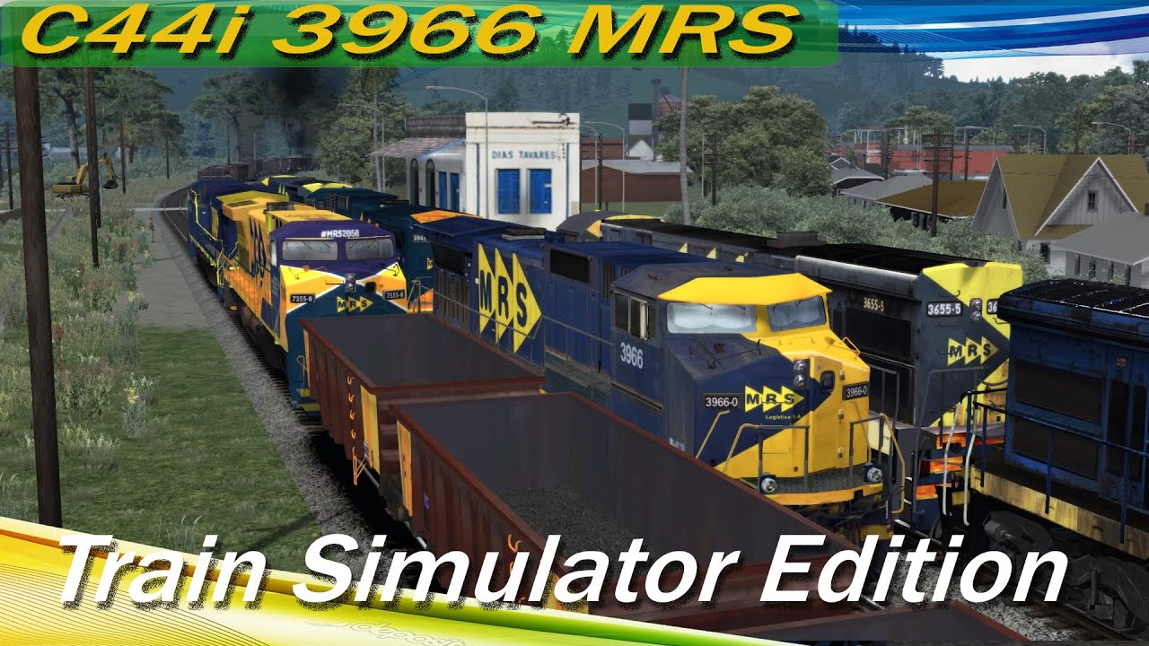 Composição Ferro Gusa Passando em Dias tavares / Train Simulator Edition Repack 2025