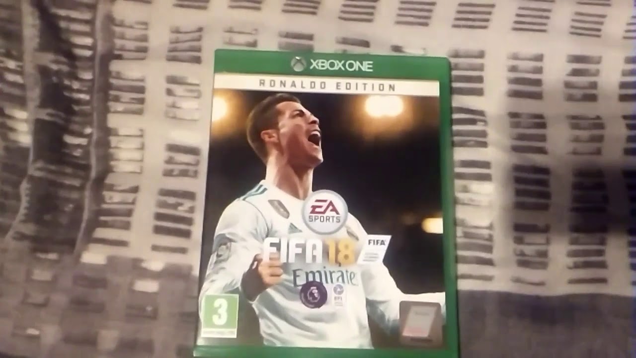 Fifa 18 Ronaldo edition (Xbox One) Unboxing