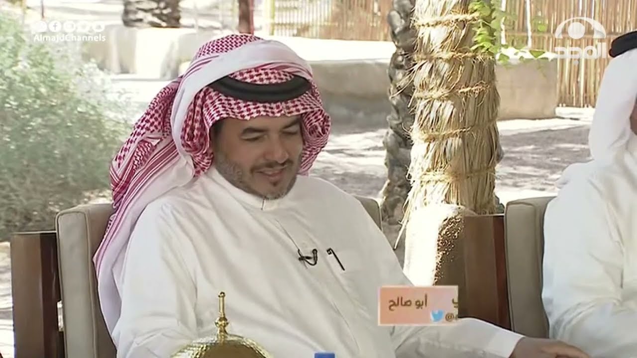 (سقى الله زماني يوم أنا توني بزر) قصيدة يبدع أحمد القرعاوي في إلقائها بمشاركة الأجاويد