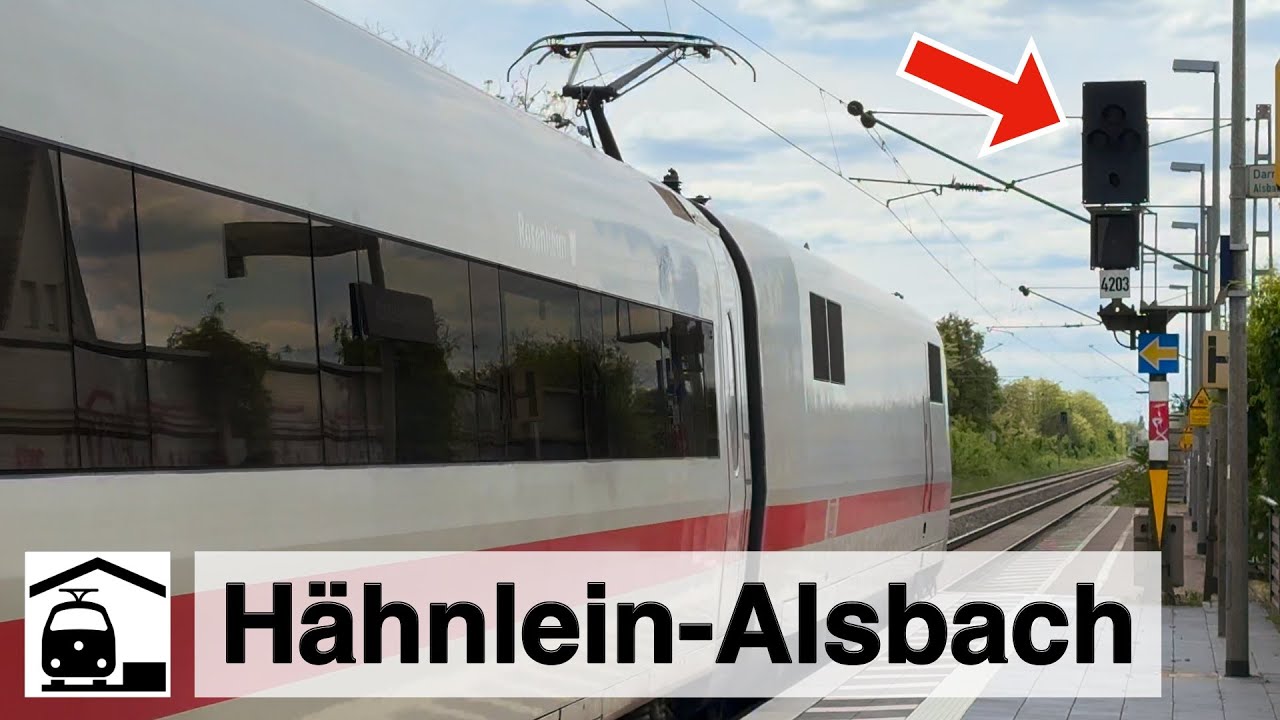 Dunkel war's, der Zug fuhr schnelle... ETCS und Trainspotting an der Main-Neckar-Bahn