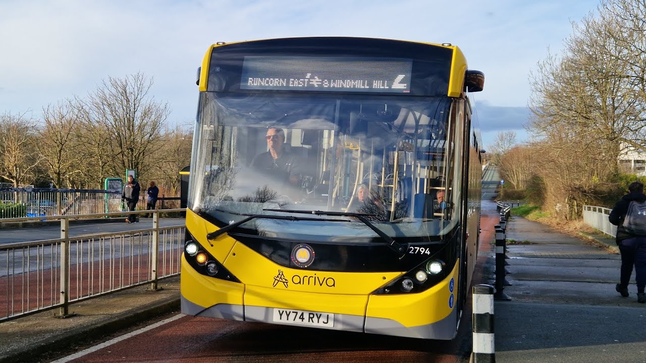 Arriva North West/Merseytravel Alexander Dennis Enviro 200MMC 2794/YY74 RYJ: Route 2