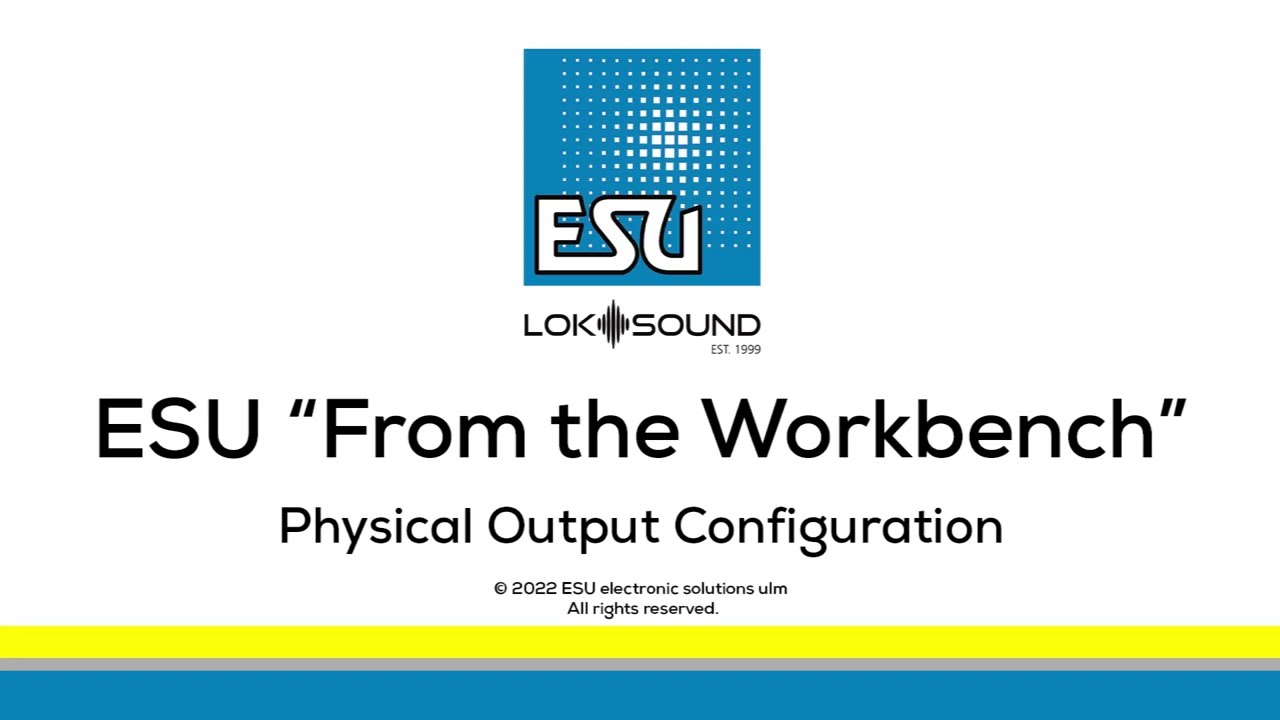 Tutorial EN LokSound5 Physical Output Configuration HD