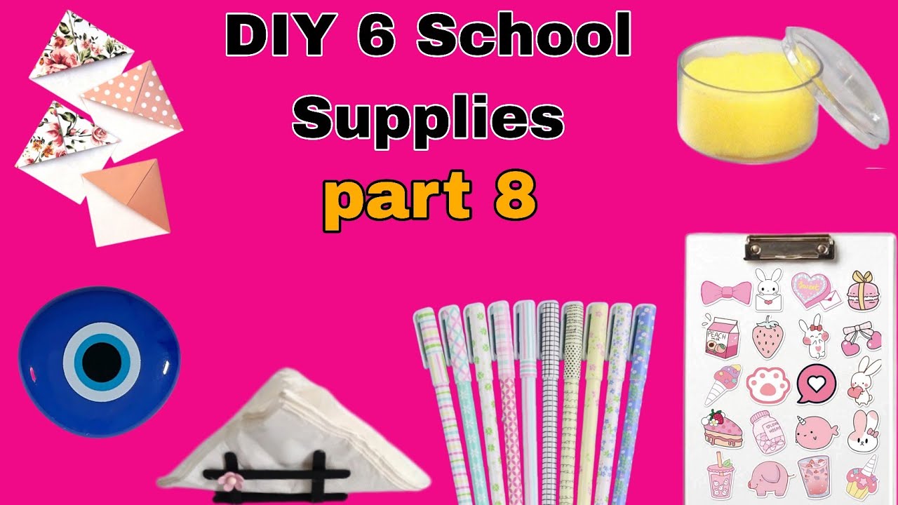 Useful and interesting School Supplies ( Part-8 ) With Jugaad 💡