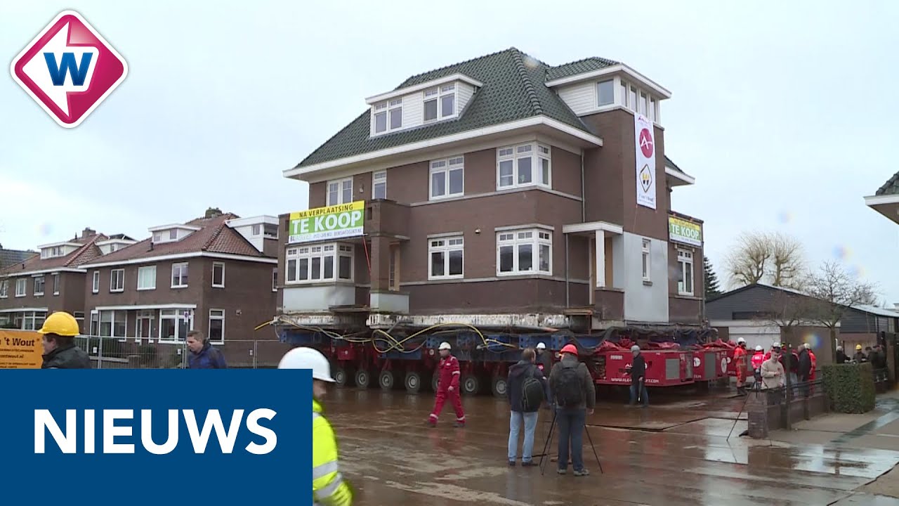 Alphense villa van 650 ton in mum van tijd verplaatst - OMROEP WEST