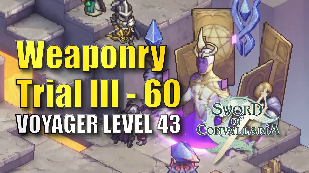 Weaponry Trial 3 level 60 - Sword of Convallaria