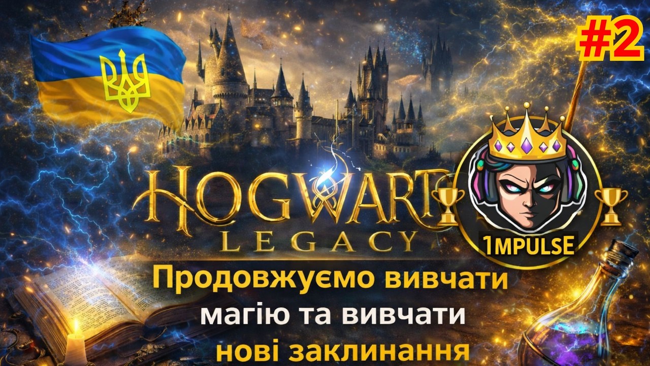 💛💙🔴 LIVE | Hogwarts Legacy - Проходимо Сюжет та нові Завдання Українською ❗️Part 2❗️#hogwartslegacy