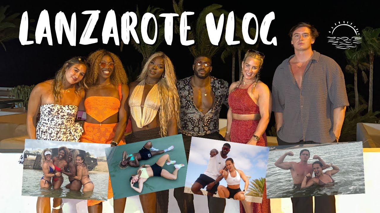 THE WAITER SHOUTED AT US!? A day in Lanzarote, training, PRANKS, chaos, no chill and FOOD obvs.