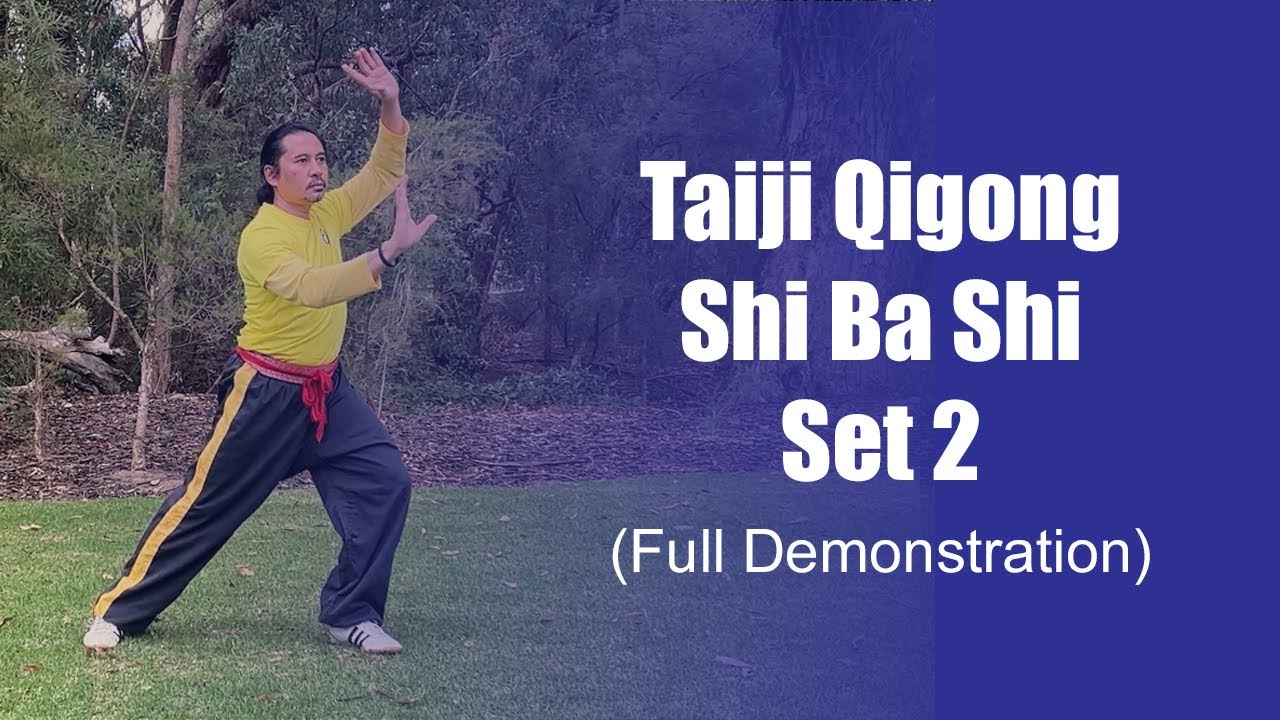 Perth Tai Chi Academy: Taiji Qigong Shibashi Set 2 Full Demo