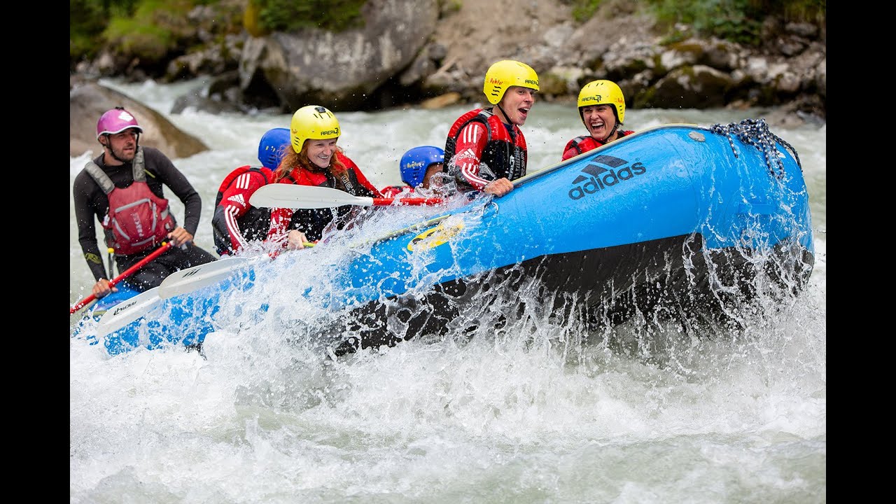 Wildwasser Rafting in &Ouml;sterreich in der AREA 47