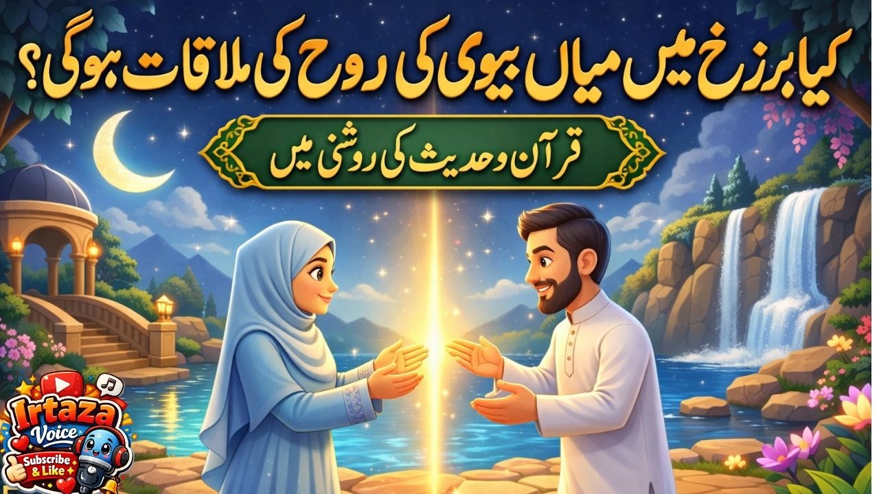 Kya Barzakh Mein Husband Wife Ki Rooh Ki Mulakat Hoti Hai? Qurano Hadith Ki Roshni Mein Irtaza voice