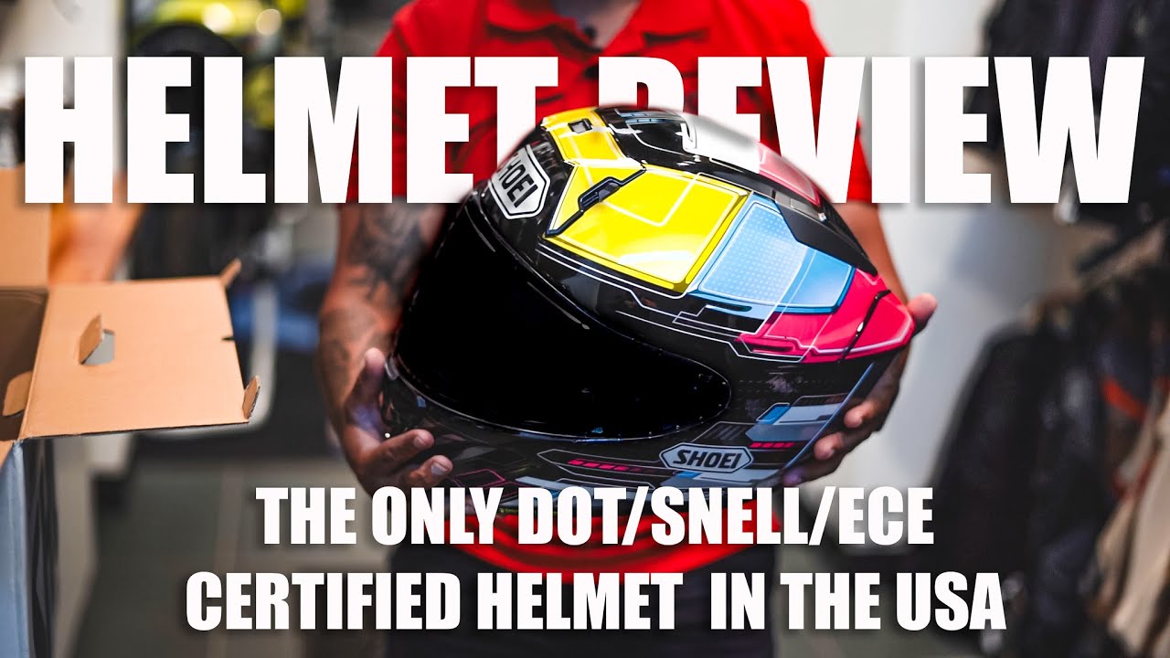 Shoei X15 Helmet : The only DOT, SNELL and ECE certified helmet available in the USA
