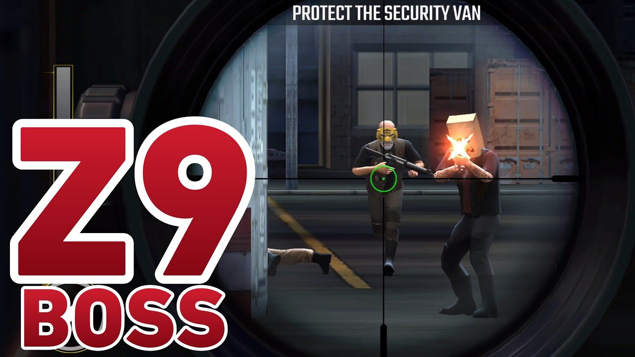 Pure Sniper Zone 9 All Bosses Completed