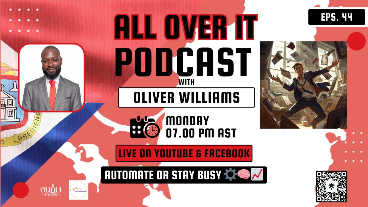ALL OVER IT PODCAST Episode 44 – Automate or Stay Busy ⚙️🧠📈