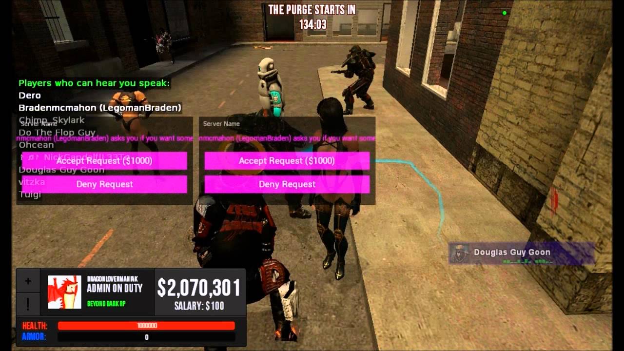 GM DarkRP. Admin on Duty. Part 1. I AM ADMIN!!