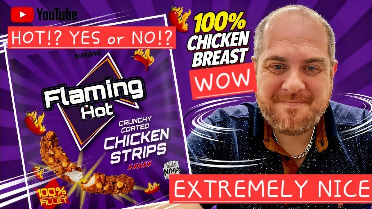 Iceland Flaming Hot Chicken Strips (Review)