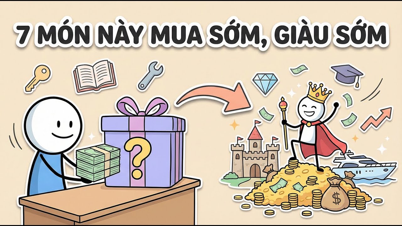 7 Món Đồ Nhất Định Phải Mua Ở Tuổi 20 Để GIÀU CÓ Về Sau