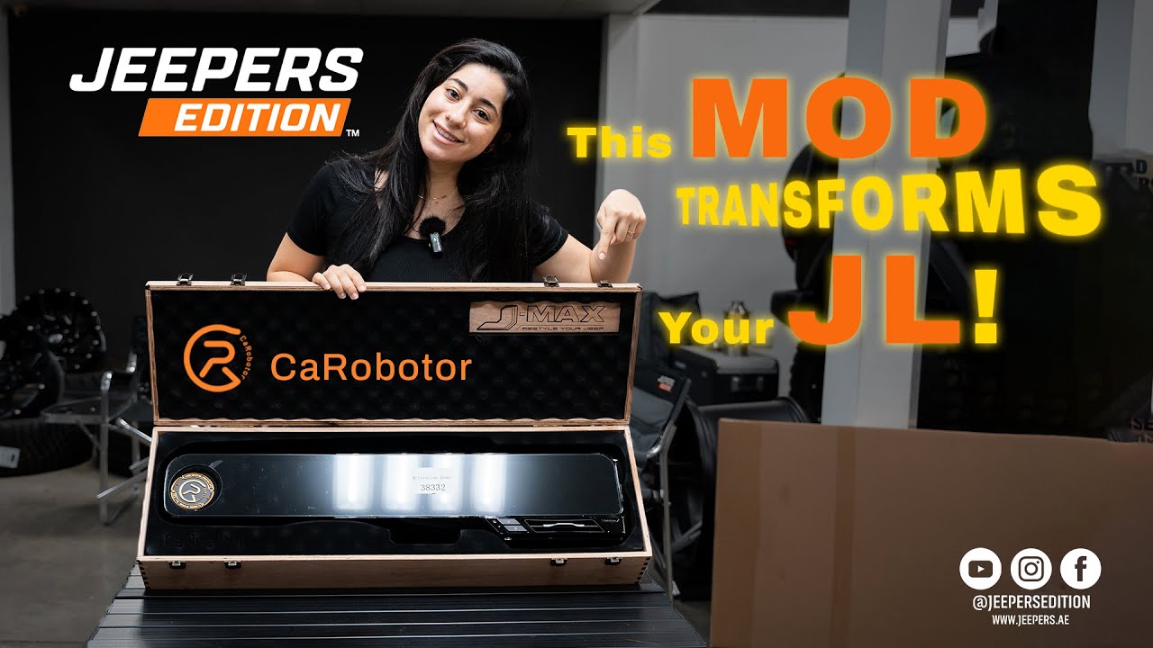 NEW Carobotor J-MAX Digital Cluster for Jeep Wrangler JL (2018–2023)