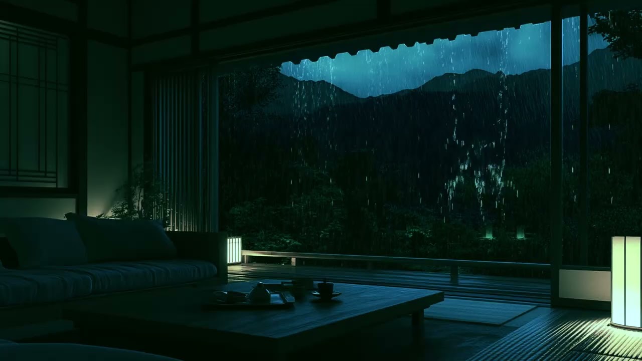 Rainy Night Piano Session | Healing Piano Music for Peaceful Deep Sleep