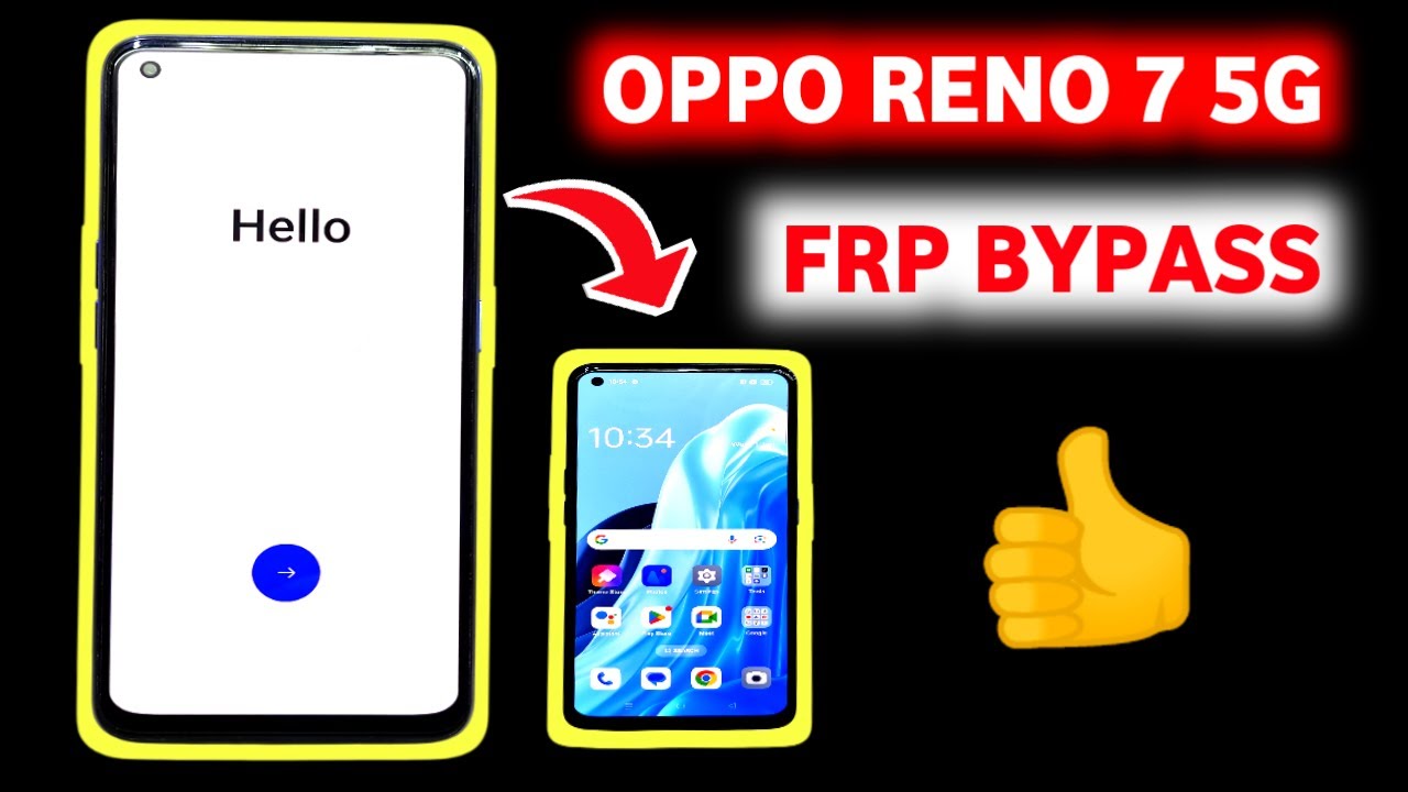 Oppo Reno 7 5G FRP Bypass l Remove Google Account l Without PC l Reno 7 5G FRP Bypass