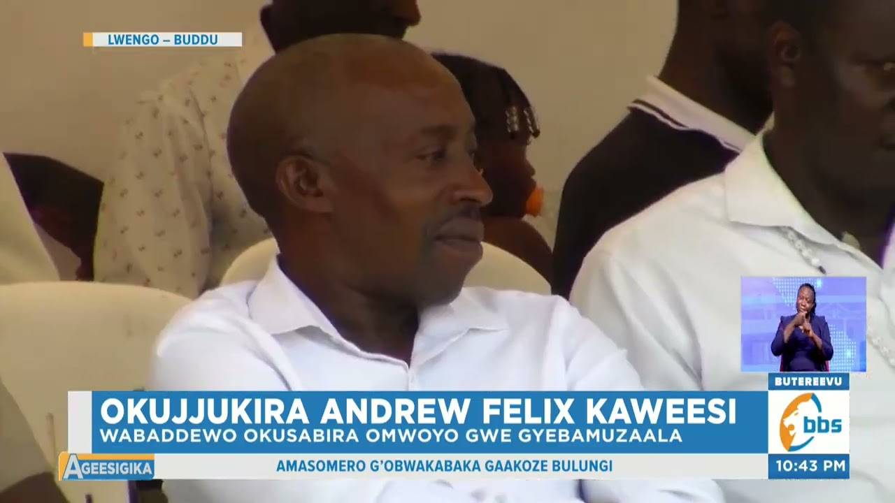 Okujjukira Andrew Felix Kaweesi, Kati Emyaka 9 Bukya Akubwa Amasasi