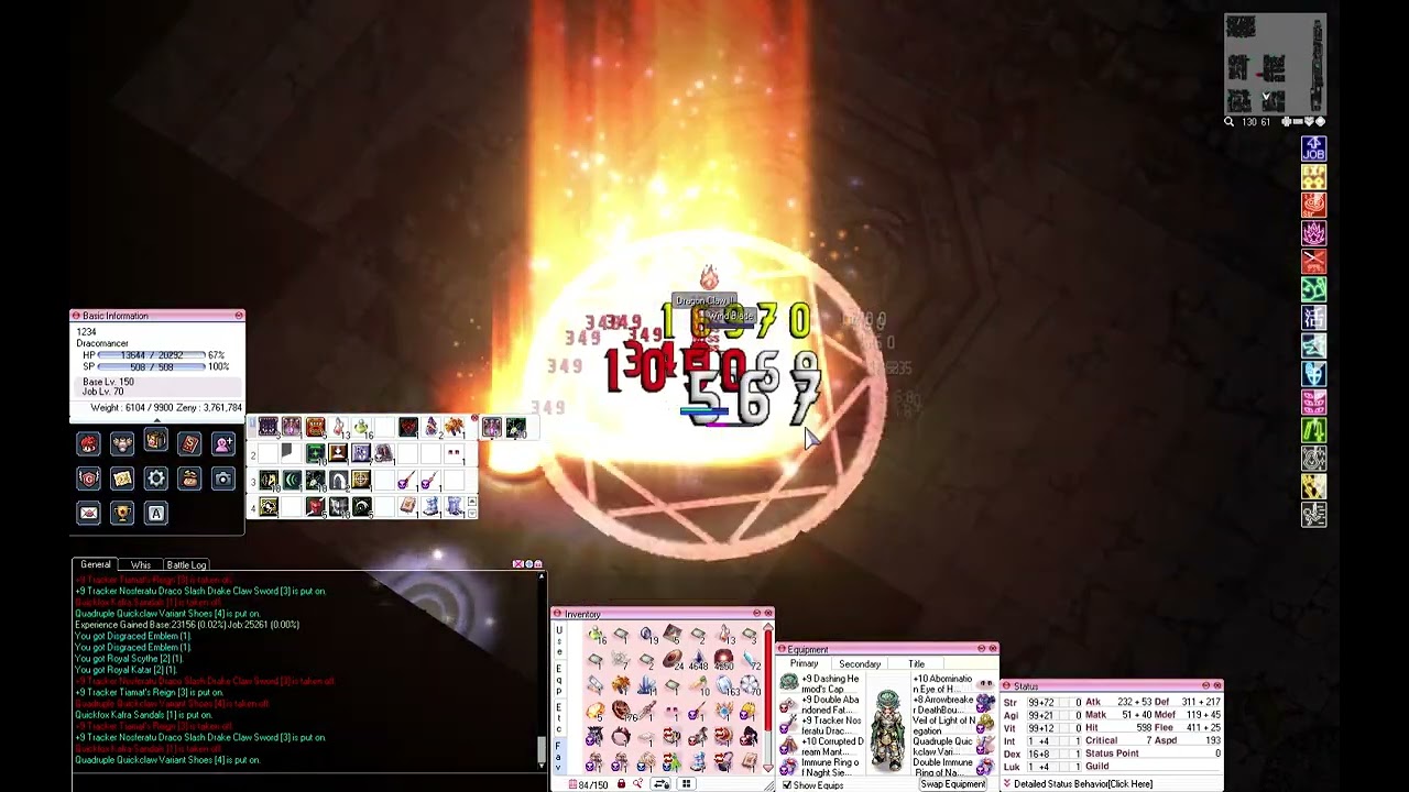 Echoes of Morroc  - AA Dragon Claw Dracomancer - Proof of concept