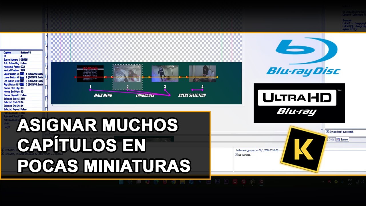 KITe UHD: Muchos puntos de capítulos en pocas miniaturas