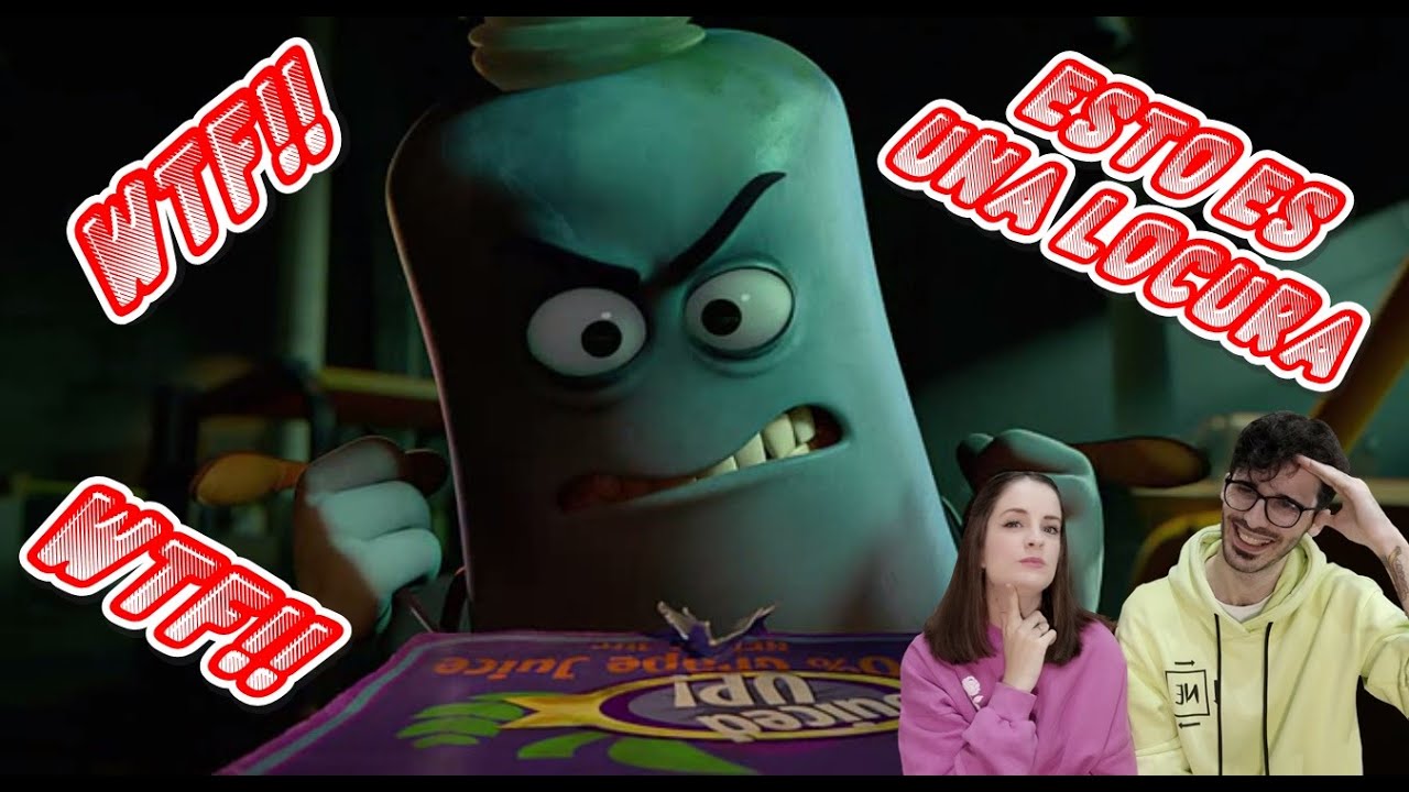 ESPAÑOLES REACCIONAN A DOBLAJE LATINO VS ESPAÑOL DE LA FIESTA DE LAS SALCHICHAS #DOBLAJES