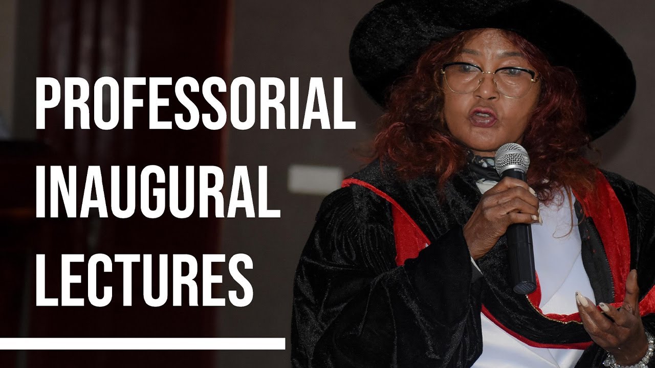 UR Professorial Inaugural lectures event