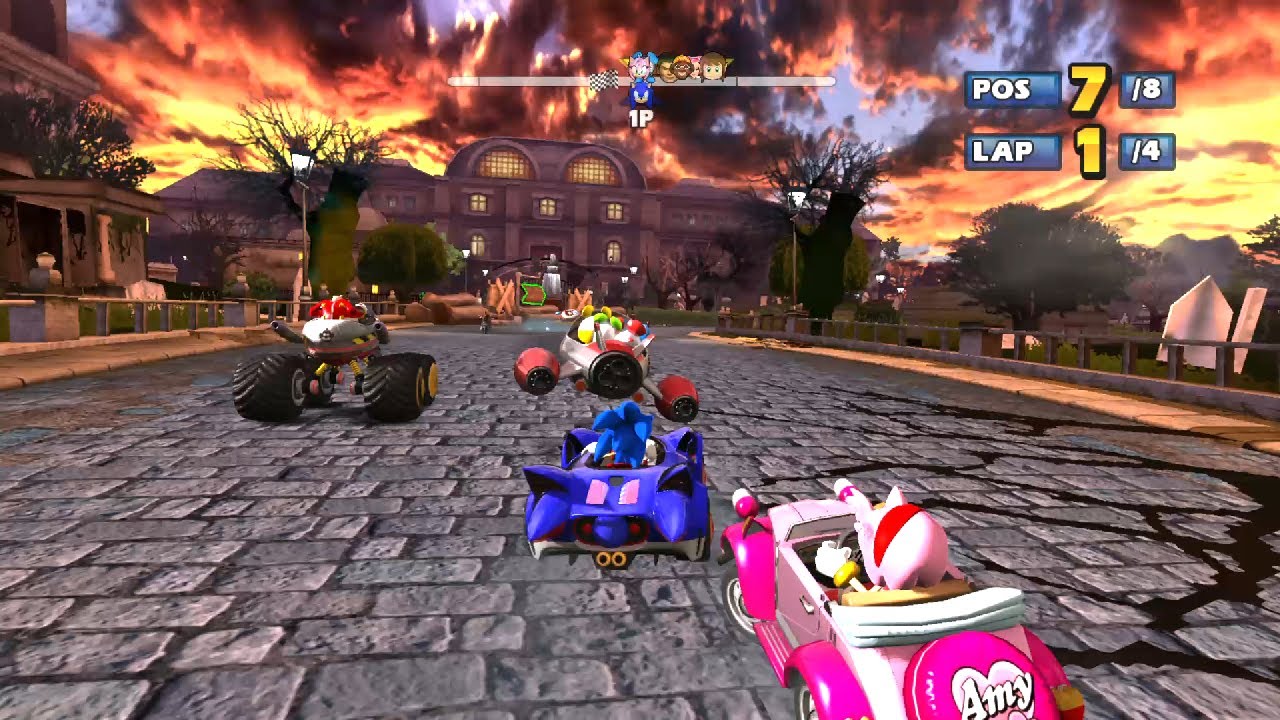 SONIC (Outer Forest) 4 Laps Expert! Sonic & Sega All-Stars (2022)