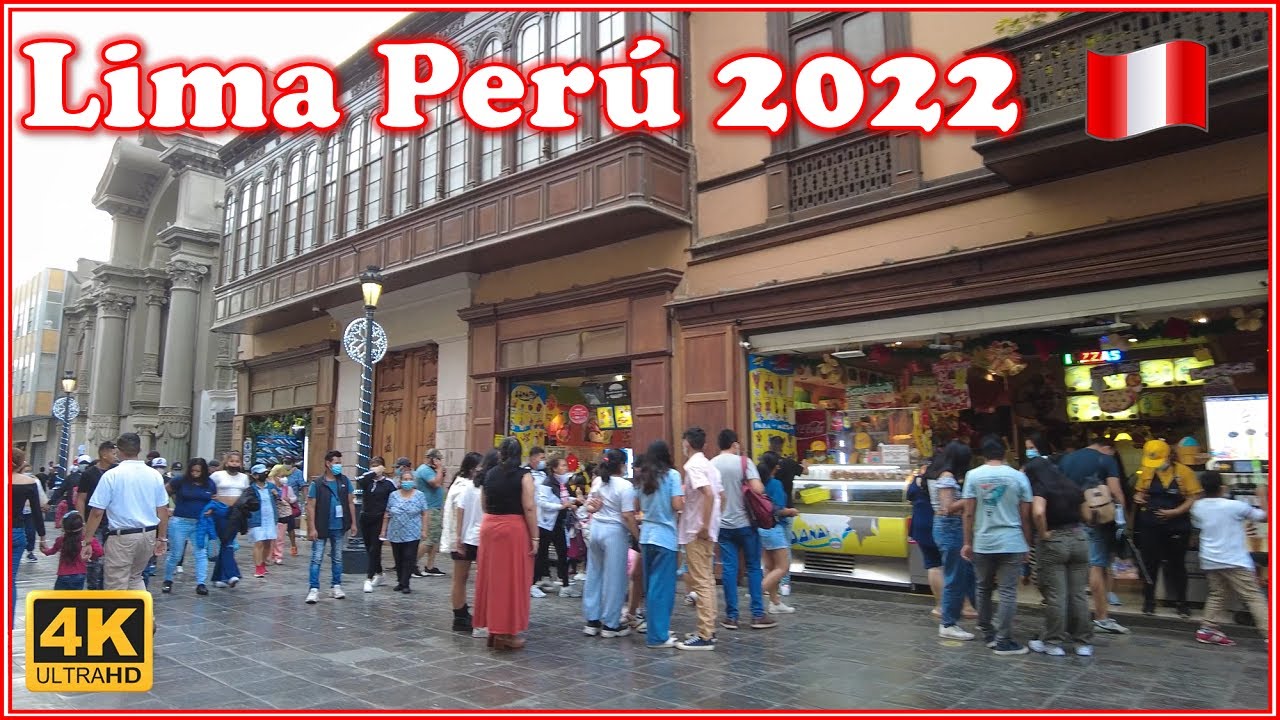 Así luce un DOMINGO 🚶 en el Jirón de la Unión | Enero 2022 | LIMA PERU 🇵🇪