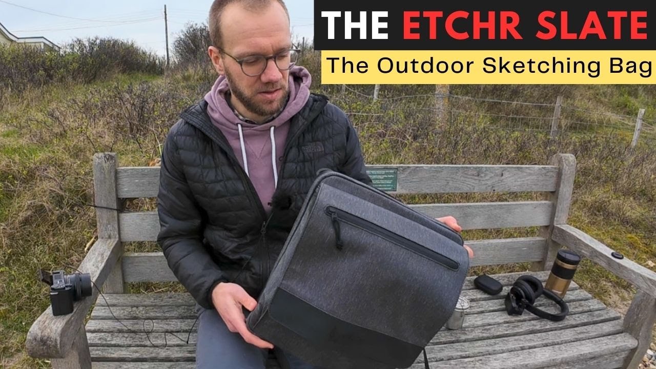 Reviewing the Etchr Slate - The Outdoor Sketching Bag