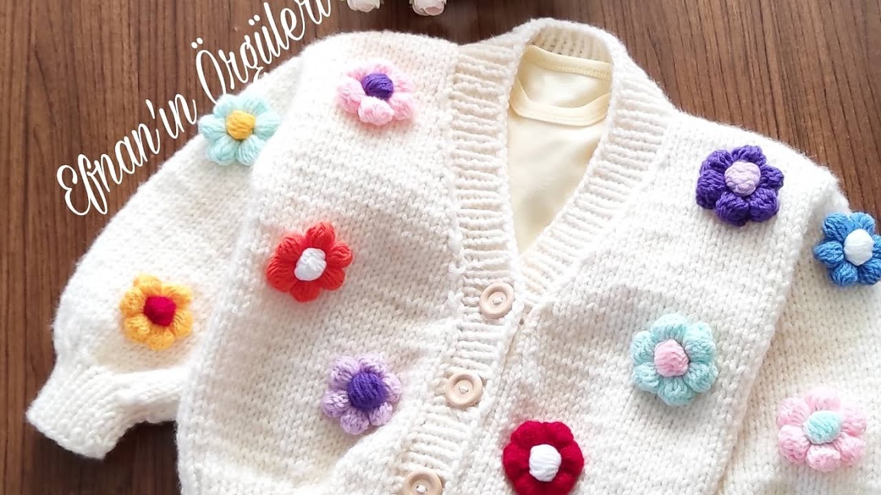 kız çocuğu için crop hırka yapımı 🌺🌺🌺(part 1)