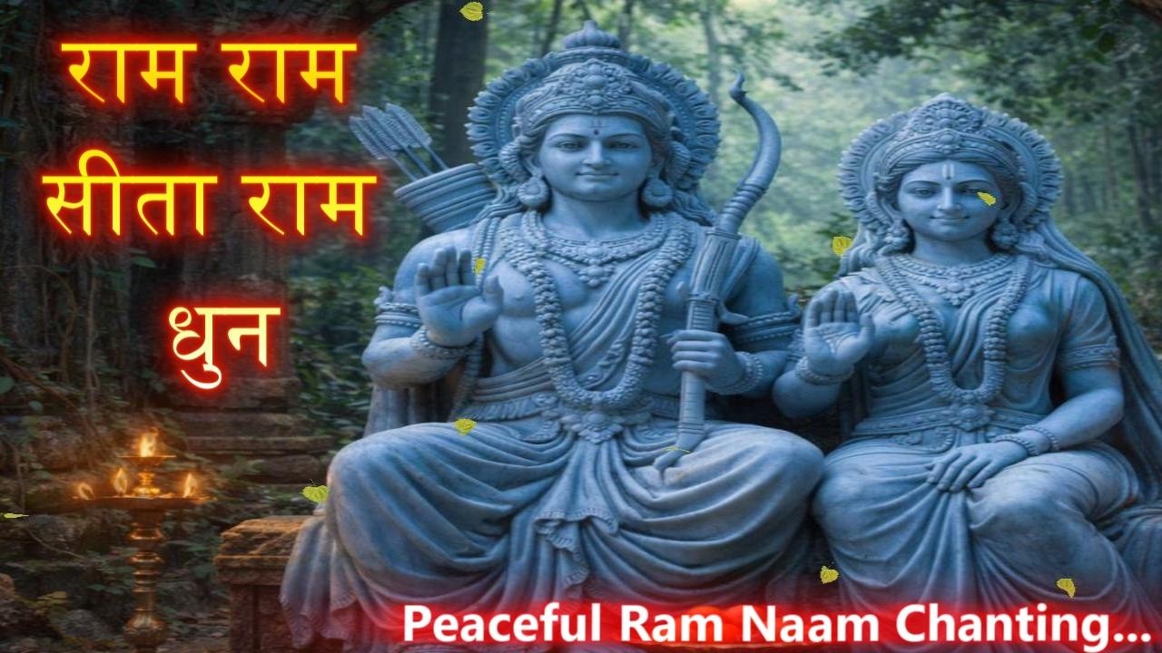 🙏 Ram Ram Sita Ram Dhun 🙏  Peaceful Ram Naam Chant /best bhajan for positive energy