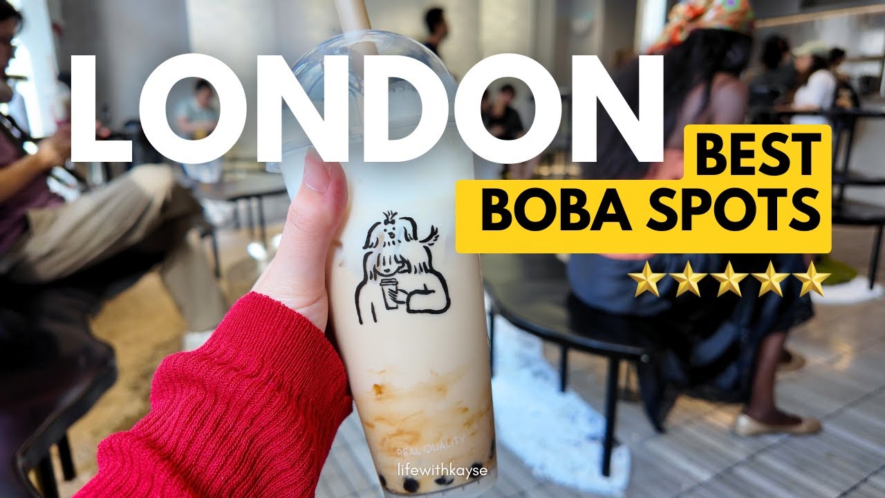 Рейтинг лучших заведений Лондона, где можно выпить Bubble Tea