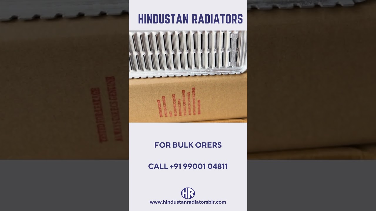 Manufacturers and distributors of the best quality copper and aluminum radiator cores and assemblies