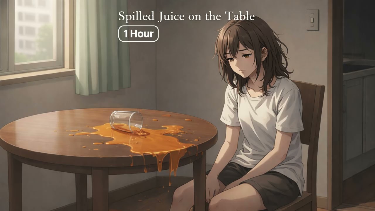 🧃 1 Hour Spilled Juice on the Table｜I’m More Tired Than I Thought【ZynthTone】