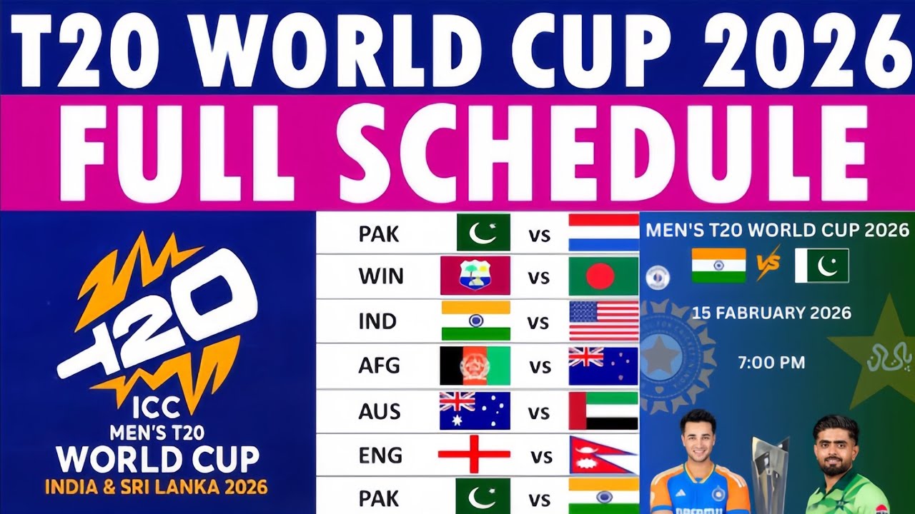 2026 T20 World Cup team India full schedule 🤔| IND VS PAK MATCH BOYCOTT CONTROVERSY | 
