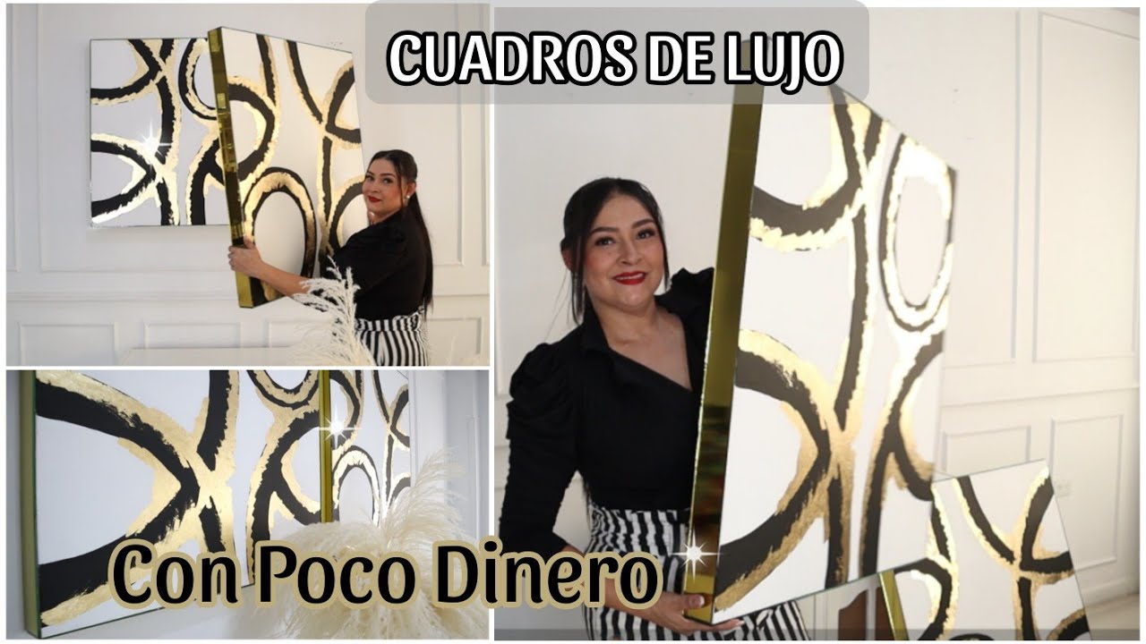 ELEGANTÍSIMOS CUADROS CON POCO DINERO#trending
