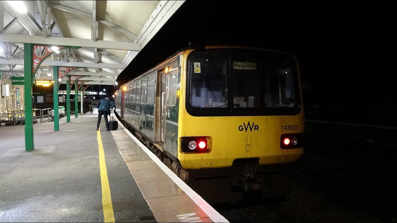 The Last Booked GWR Class 143 To Arrive & Depart Barnstaple!