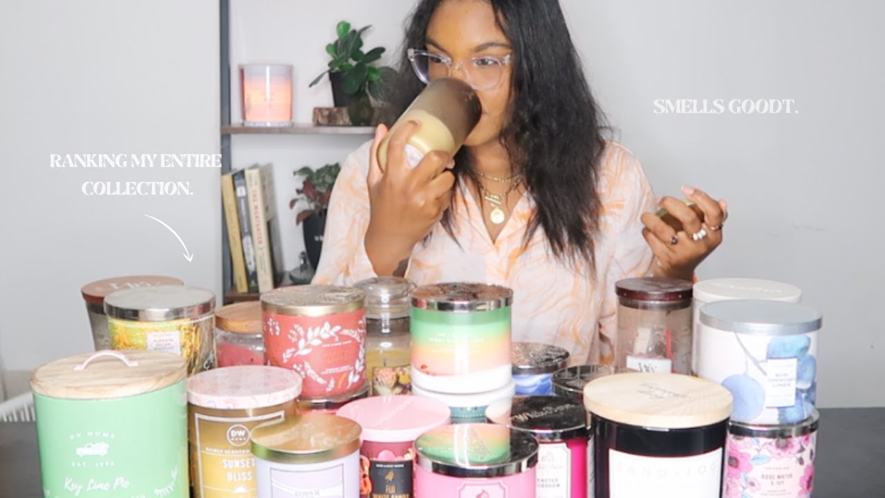 Ranking my ENTIRE candle collection from the 