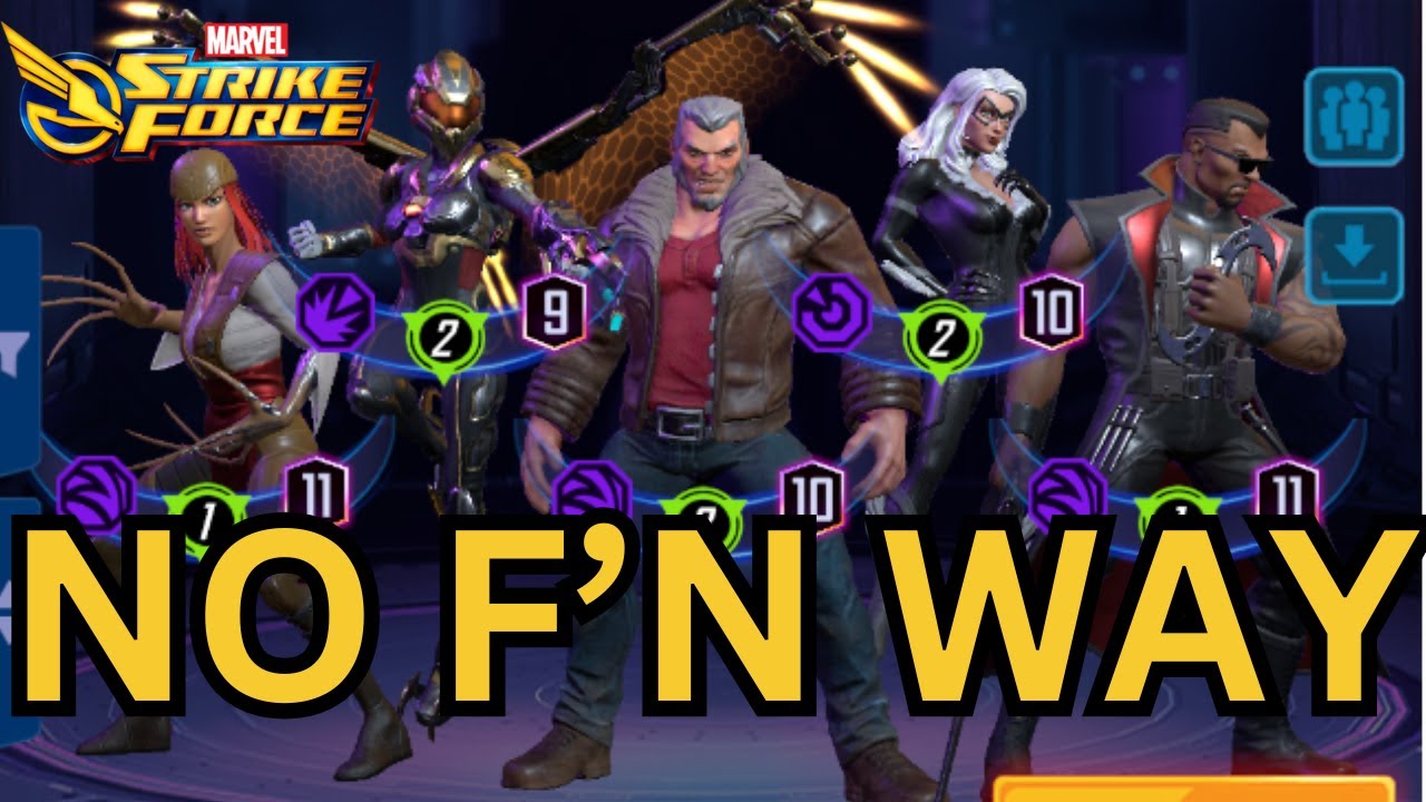 ЭТА КОМАНДА: ОДИН И ПРОФ ИКС | COSMIC CRUCIBLE | MARVEL Strike Force | MSF