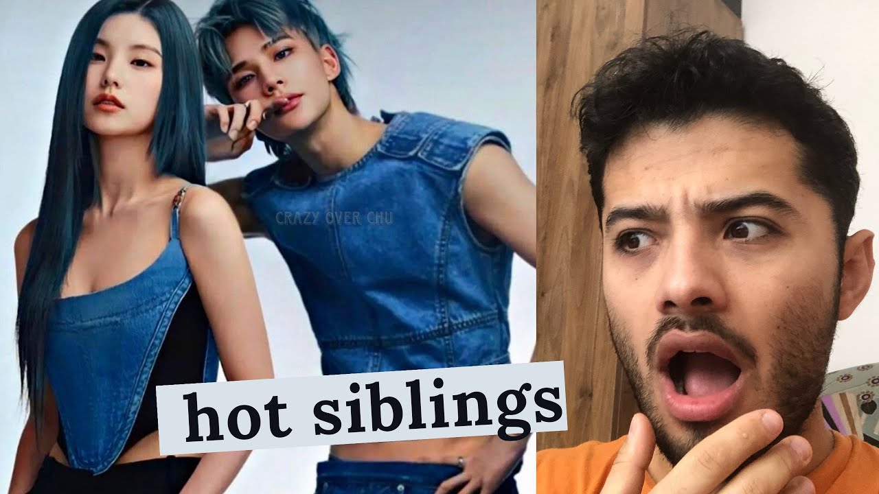 REACTION to YEJI ( ITZY ) and HYUNJIN ( Stray Kids ) they are HOT siblings (2HWANG)