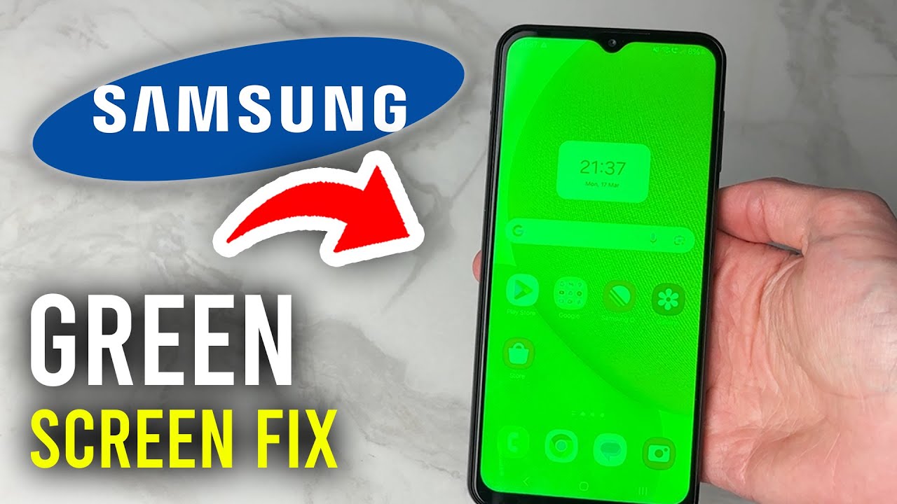 How To Fix Samsung Phone Green Screen - Full Guide