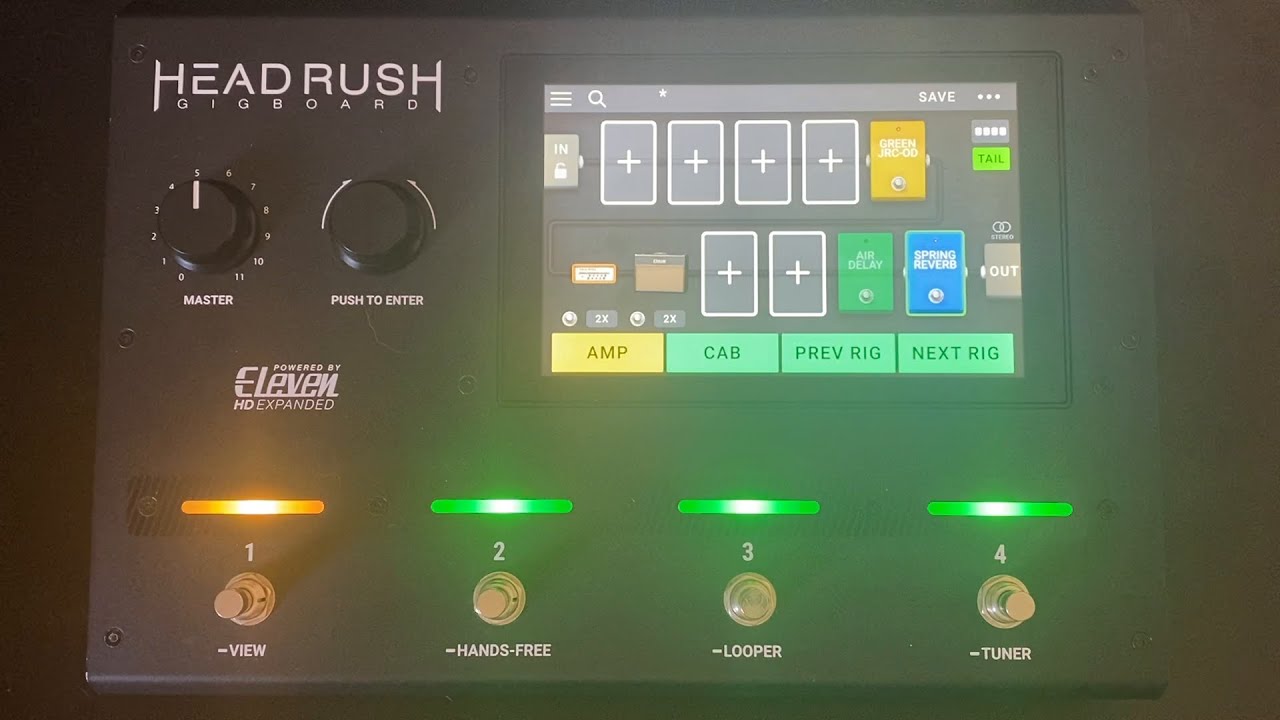 HeadRush Gigboard Test Review Tips And Tricks