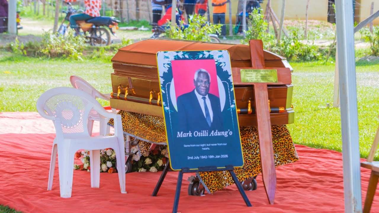 MZEE MARK ADUNGO OSILLI OFFICIAL FUNERAL VIDEO