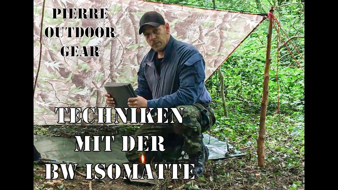 Techniken mit der BW Isomatte