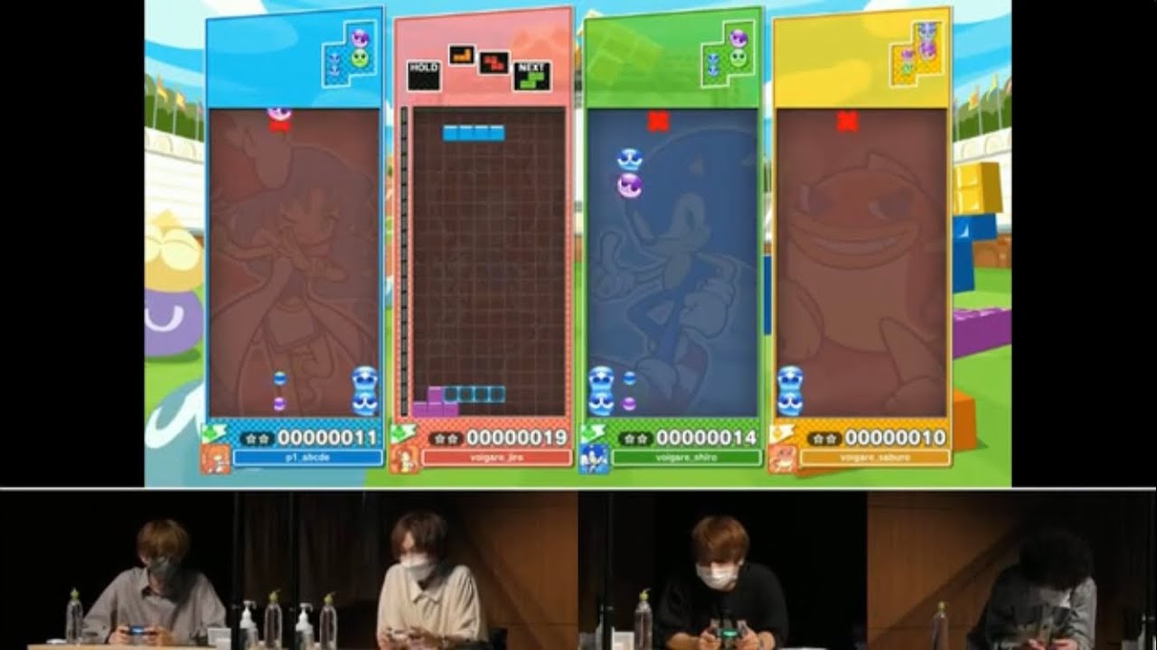 ぷよぷよテトリス対決!!①